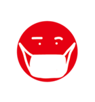 Mr.Red face（個別スタンプ：28）