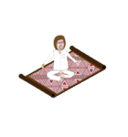 ハニーまきお、動く！（個別スタンプ：14）
