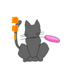 白井んちのクロ猫（個別スタンプ：19）