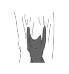 白井んちのクロ猫（個別スタンプ：23）