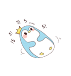 Lazy Prince Penguin（個別スタンプ：1）