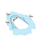 Lazy Prince Penguin（個別スタンプ：4）