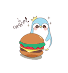 Lazy Prince Penguin（個別スタンプ：7）