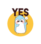 Lazy Prince Penguin（個別スタンプ：13）