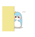Lazy Prince Penguin（個別スタンプ：21）