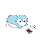 Lazy Prince Penguin（個別スタンプ：32）