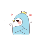 Lazy Prince Penguin（個別スタンプ：33）