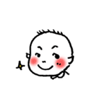 My Daughter, 2 years old (English ver.)（個別スタンプ：4）