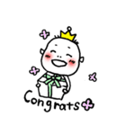 My Daughter, 2 years old (English ver.)（個別スタンプ：11）