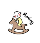 My Daughter, 2 years old (English ver.)（個別スタンプ：25）