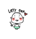 My Daughter, 2 years old (English ver.)（個別スタンプ：29）