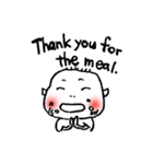 My Daughter, 2 years old (English ver.)（個別スタンプ：30）