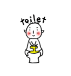 My Daughter, 2 years old (English ver.)（個別スタンプ：35）