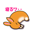 うさぎの「ちゃむ」（個別スタンプ：6）