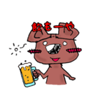 猫の着ぐるみ(売れない舞台役者)（個別スタンプ：32）