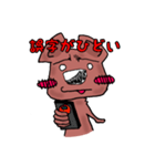 猫の着ぐるみ(売れない舞台役者)（個別スタンプ：33）