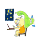 ホピとエンジェル（個別スタンプ：10）