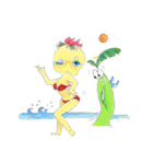 ホピとエンジェル（個別スタンプ：34）