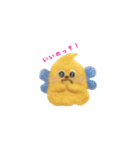 ふわふわ毛玉の妖精（個別スタンプ：9）