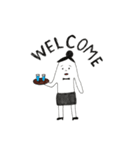 配膳ピーポー（個別スタンプ：7）