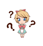 Eyelashes's daily work（個別スタンプ：5）