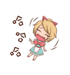 Eyelashes's daily work（個別スタンプ：24）