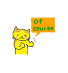 靴下ねこスタンプ（英語版）（個別スタンプ：31）