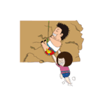 Rock Boy love Climbing #2（個別スタンプ：11）