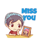 Chibi Couple（個別スタンプ：4）