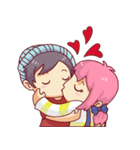 Chibi Couple（個別スタンプ：7）