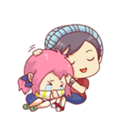 Chibi Couple（個別スタンプ：16）