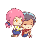 Chibi Couple（個別スタンプ：17）