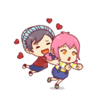 Chibi Couple（個別スタンプ：18）