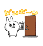 うさぎのフラワー（個別スタンプ：12）