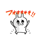 うさぎのフラワー（個別スタンプ：17）