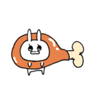 うさぎのフラワー（個別スタンプ：38）