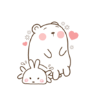 Little Rabbit bully Big Bear（個別スタンプ：5）