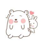 Little Rabbit bully Big Bear（個別スタンプ：7）
