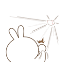 Little Rabbit bully Big Bear（個別スタンプ：18）