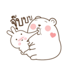 Little Rabbit bully Big Bear（個別スタンプ：22）