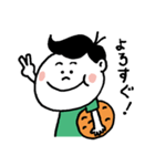 せんべい大好き煎太郎くん（個別スタンプ：15）