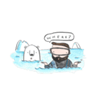 BamBearBear : Let's go Diving！（個別スタンプ：6）