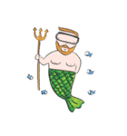 BamBearBear : Let's go Diving！（個別スタンプ：16）