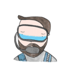 BamBearBear : Let's go Diving！（個別スタンプ：18）