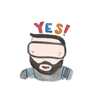 BamBearBear : Let's go Diving！（個別スタンプ：28）