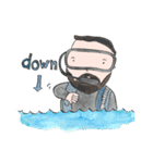 BamBearBear : Let's go Diving！（個別スタンプ：31）