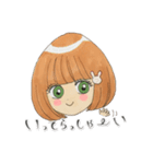 リアクションガールズ☆【日常編】（個別スタンプ：3）