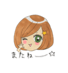リアクションガールズ☆【日常編】（個別スタンプ：7）