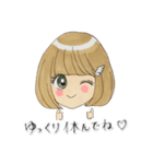 リアクションガールズ☆【日常編】（個別スタンプ：16）