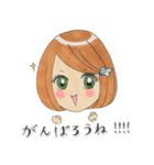 リアクションガールズ☆【日常編】（個別スタンプ：17）